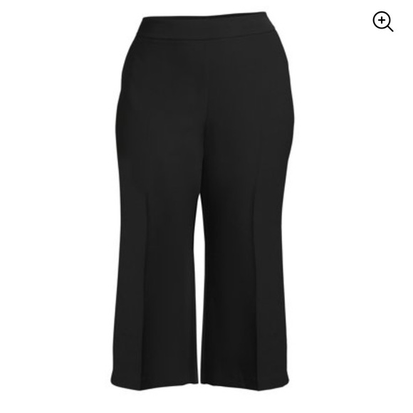 💜Terra & Sky Women’s Plus Crop Relaxed Fit Capri - Picture 7 of 8